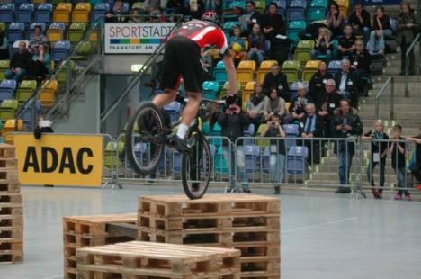 Absperrgitter beim ADAC Bundesfahrradturnier 2014